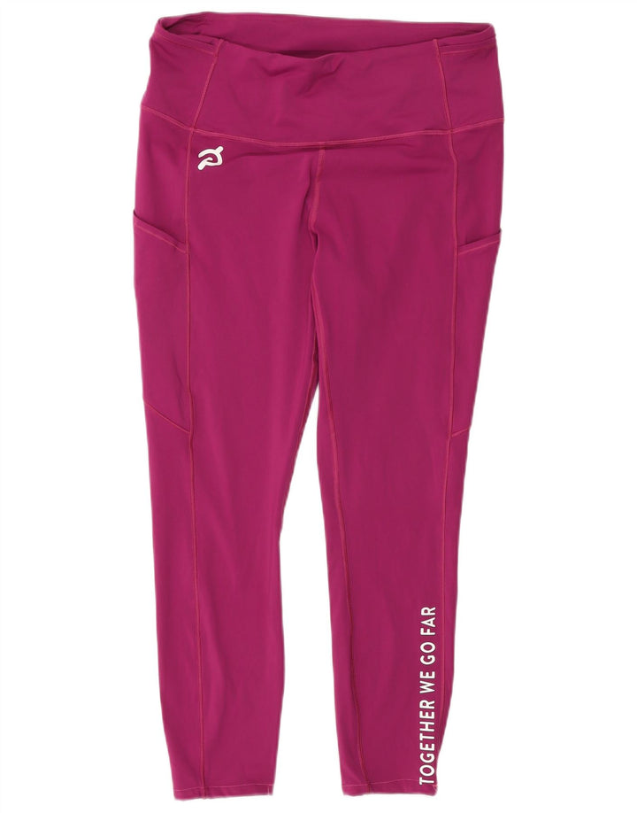 Γυναικεία γραφικά κολάν Lululemon UK 10 Small Pink Nylon