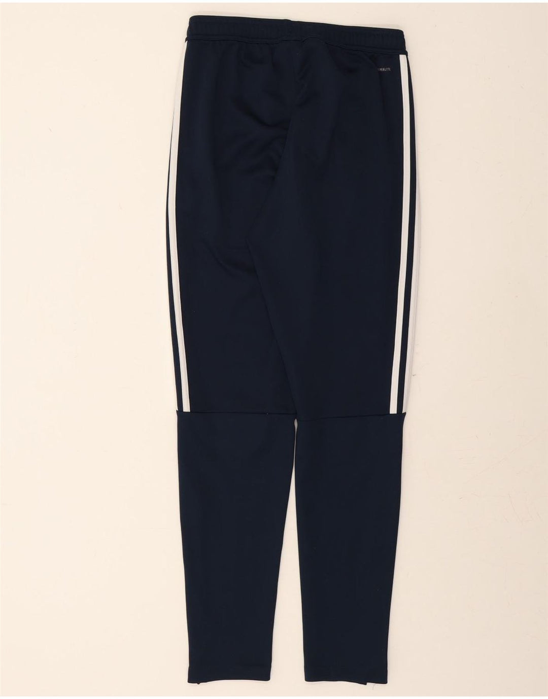 ADIDAS Mens Tracksuit Trousers Joggers Small  Navy Blue Polyester Vintage Adidas and Second-Hand Adidas from Messina Hembry 