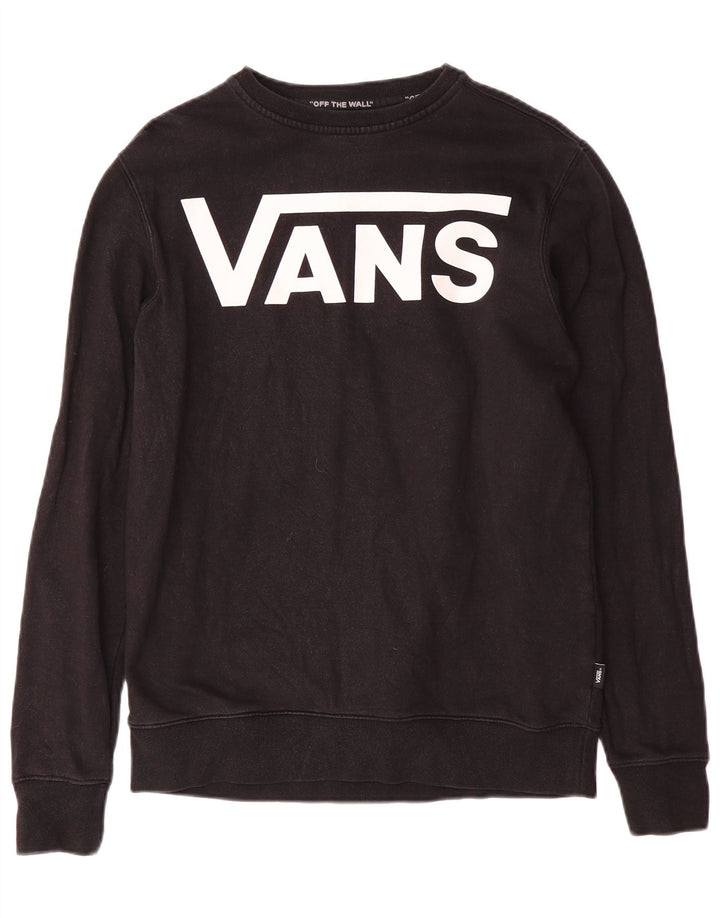 Ανδρικό γραφικό φούτερ Vans Jumper XS Μαύρο βαμβακερό