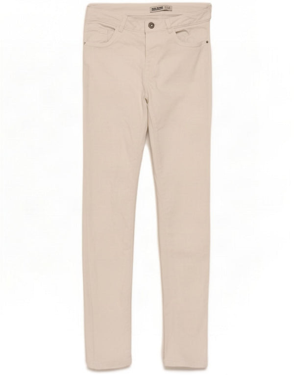 Zara Γυναικεία Skinny Jeans EU 38 Small W28 L29 White