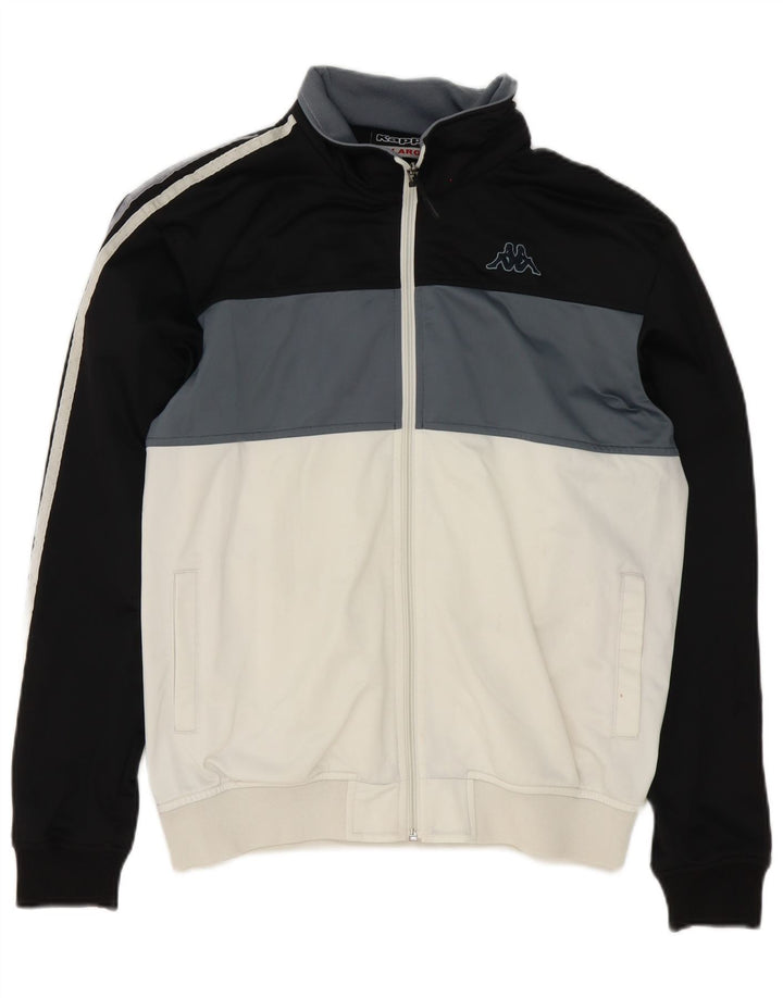 Ανδρική φόρμα Kappa Top Jacket XL White Colourblock Polyester