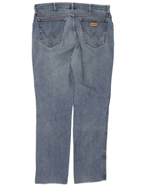 Wrangler Ανδρικό Texas Straight Jeans W38 L34 Μπλε βαμβακερό