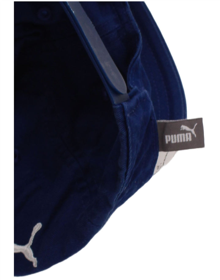 PUMA Mens Graphic Baseball Cap One Size Blue