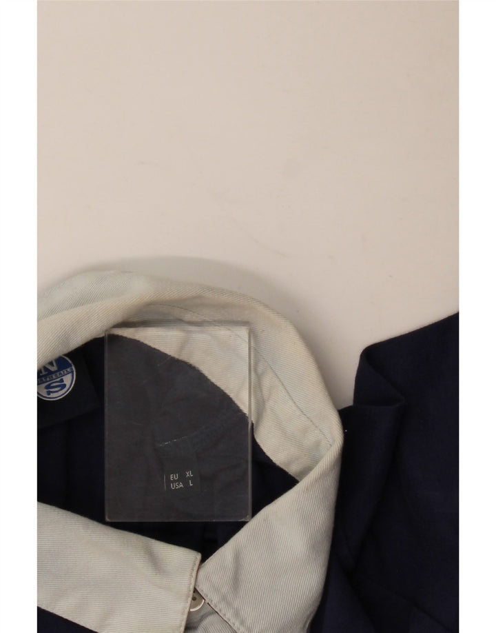 Ανδρικό μπλουζάκι ράγκμπι πόλο North Sails XL Navy Blue
