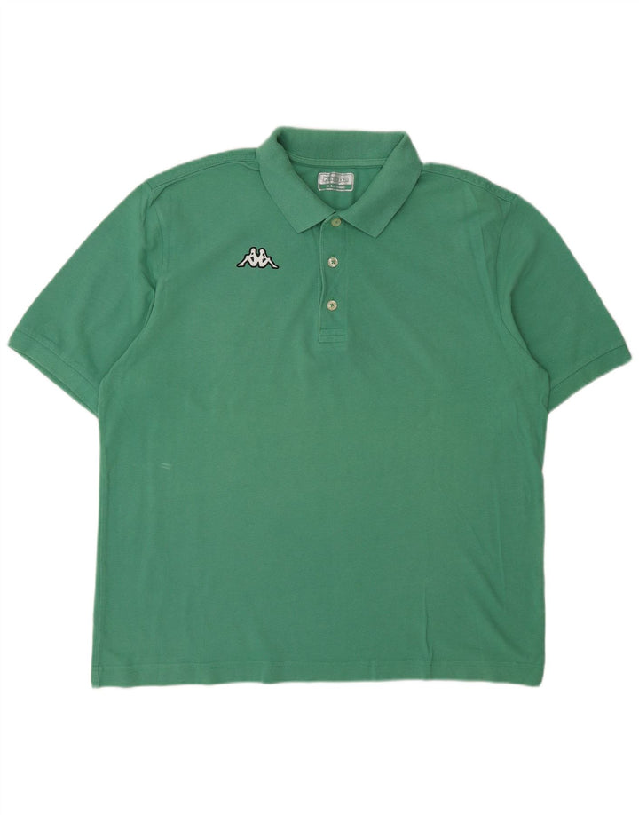 KAPPA Mens Polo Shirt XL Green
