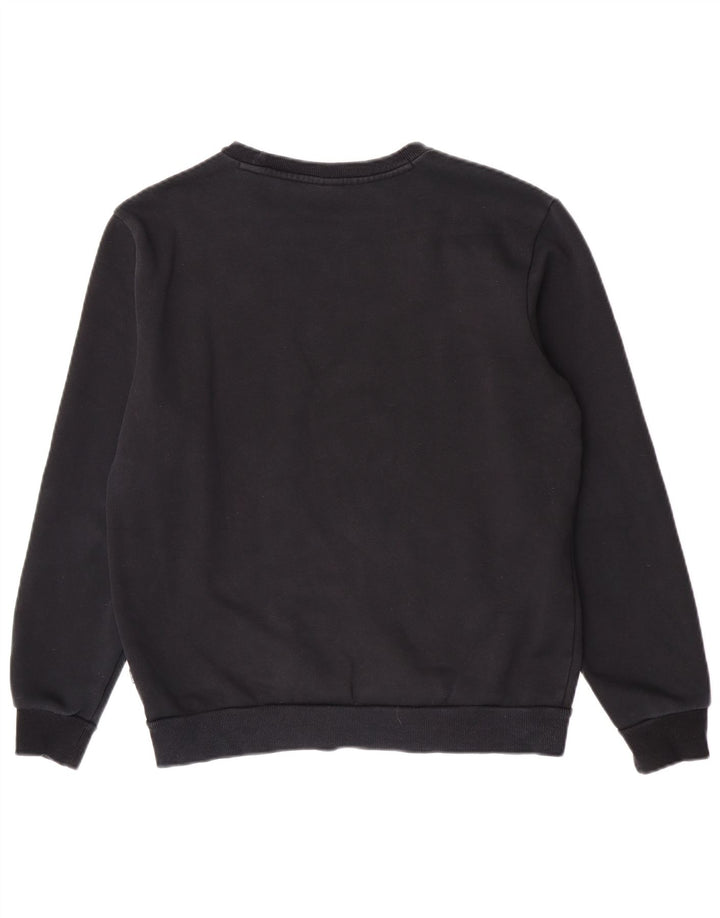 Ανδρικό γραφικό φούτερ Puma Jumper Μεσαίο μαύρο βαμβακερό