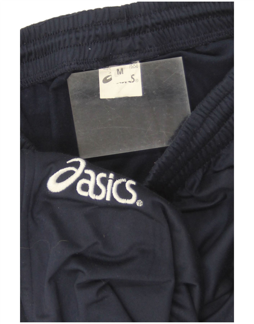 Παντελόνι ανδρικής φόρμας γραφικών Asics μεσαίου μπλε πολυεστέρα