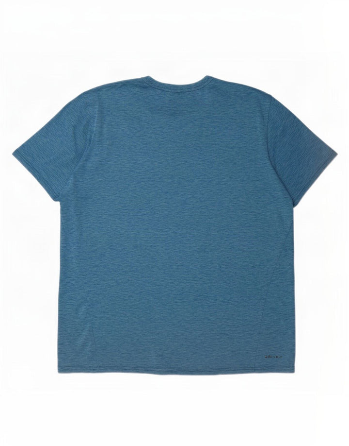 Ανδρικό T-Shirt Nike Dri Fit Μπλε XL