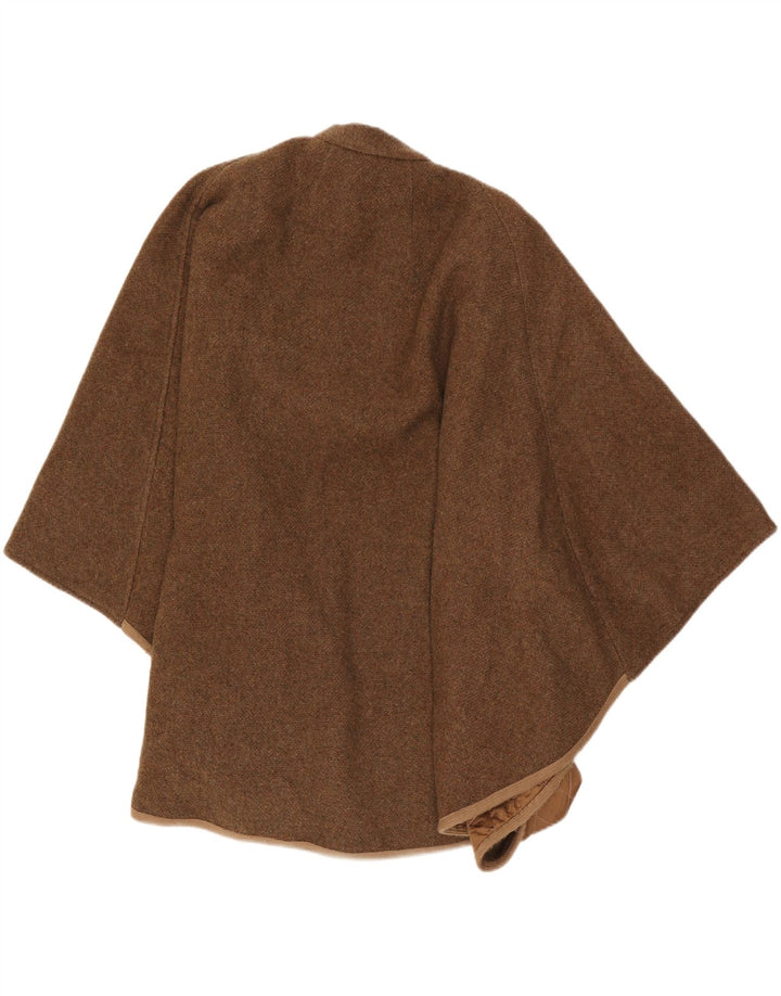 Vintage Γυναικείο Παλτό Poncho One Size Καφέ