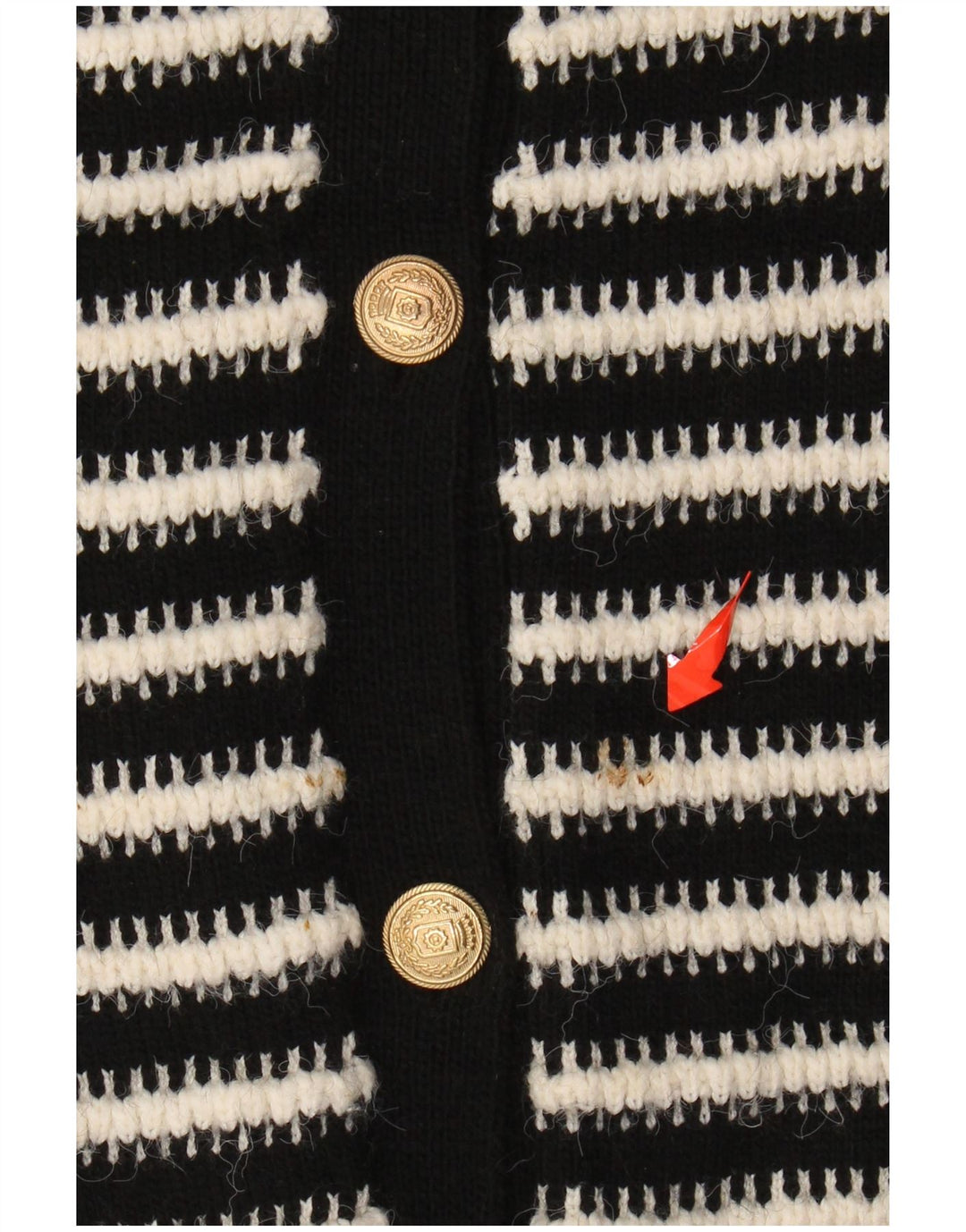 MARKS & SPENCER Γυναικείο πουλόβερ ζακέτα UK 10 Small Black Ride Acrylic