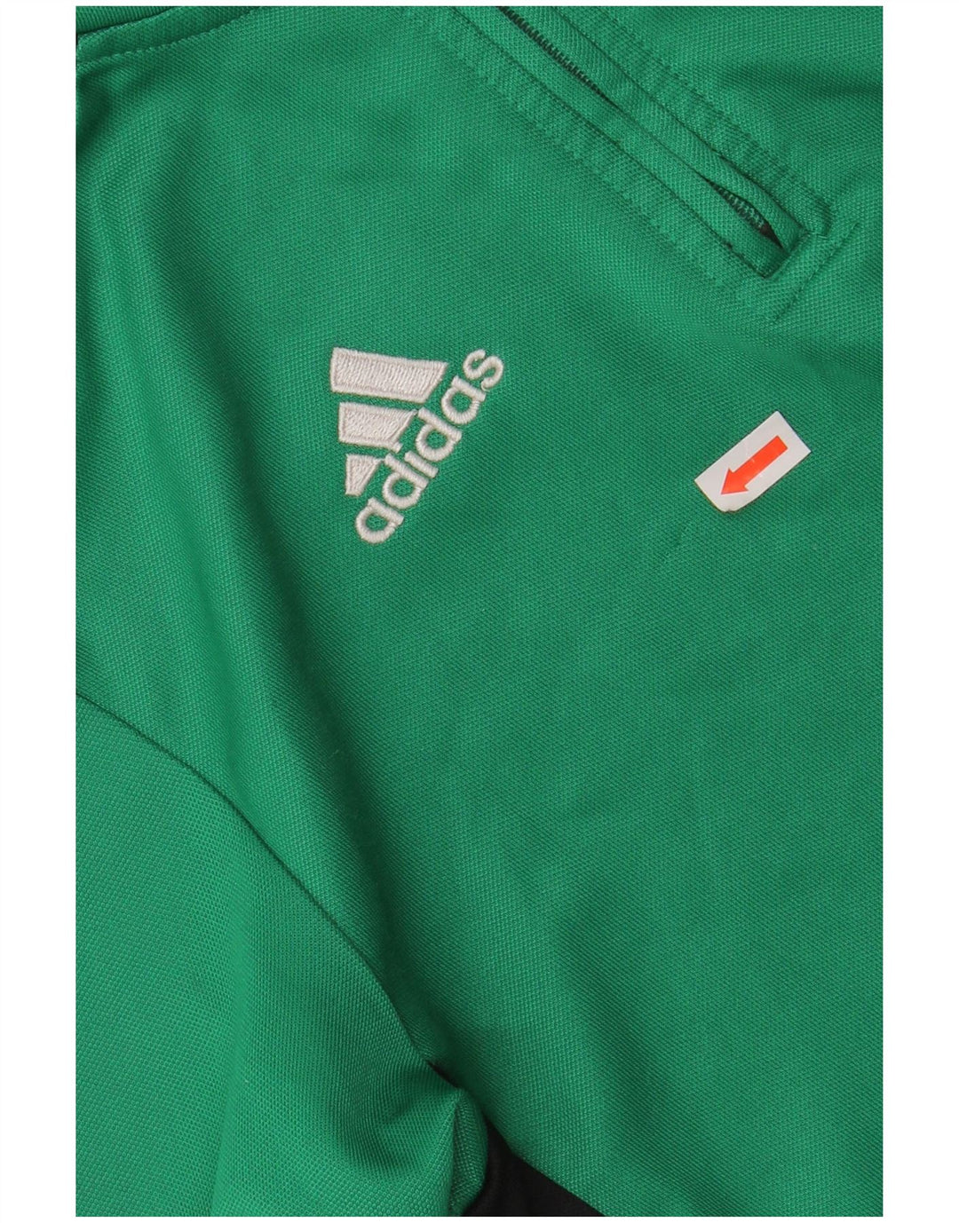 Γραφικό πουλόβερ φόρμας ADIDAS Boys Top 11-12 Years Green Colourblock