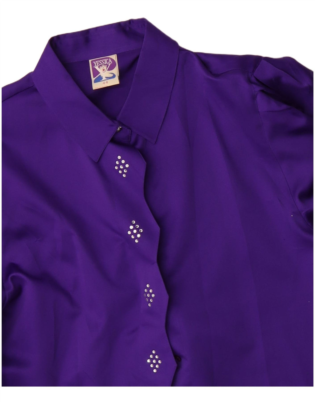 Yessica Γυναικείο πουκάμισο μπλούζα EU 44 XL Purple Polyester