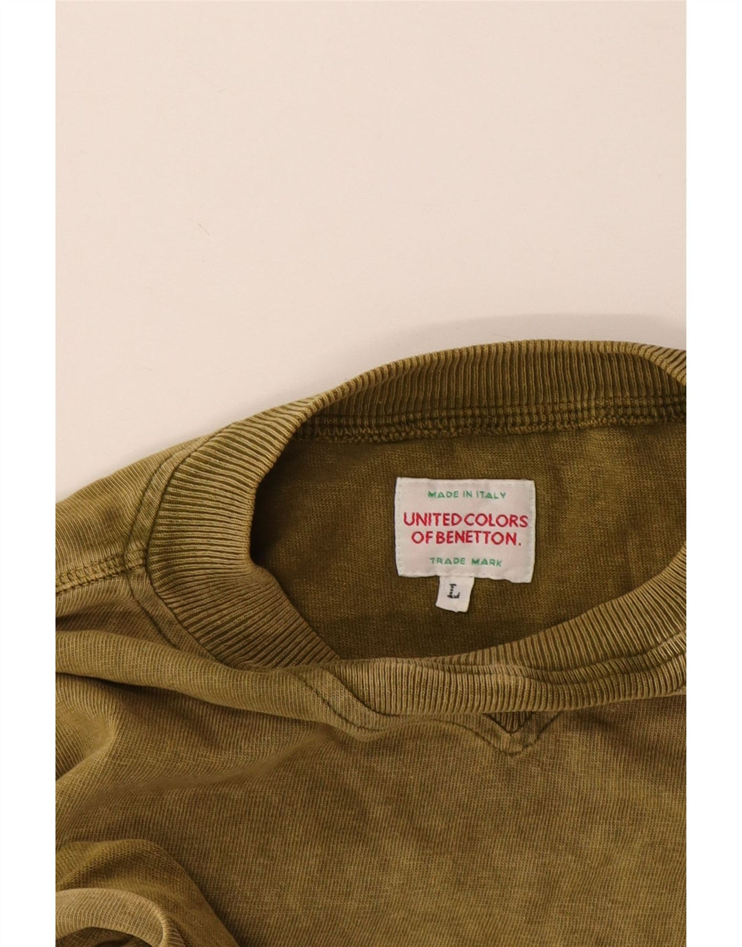 Ανδρικό T-Shirt Benetton Top Large Green