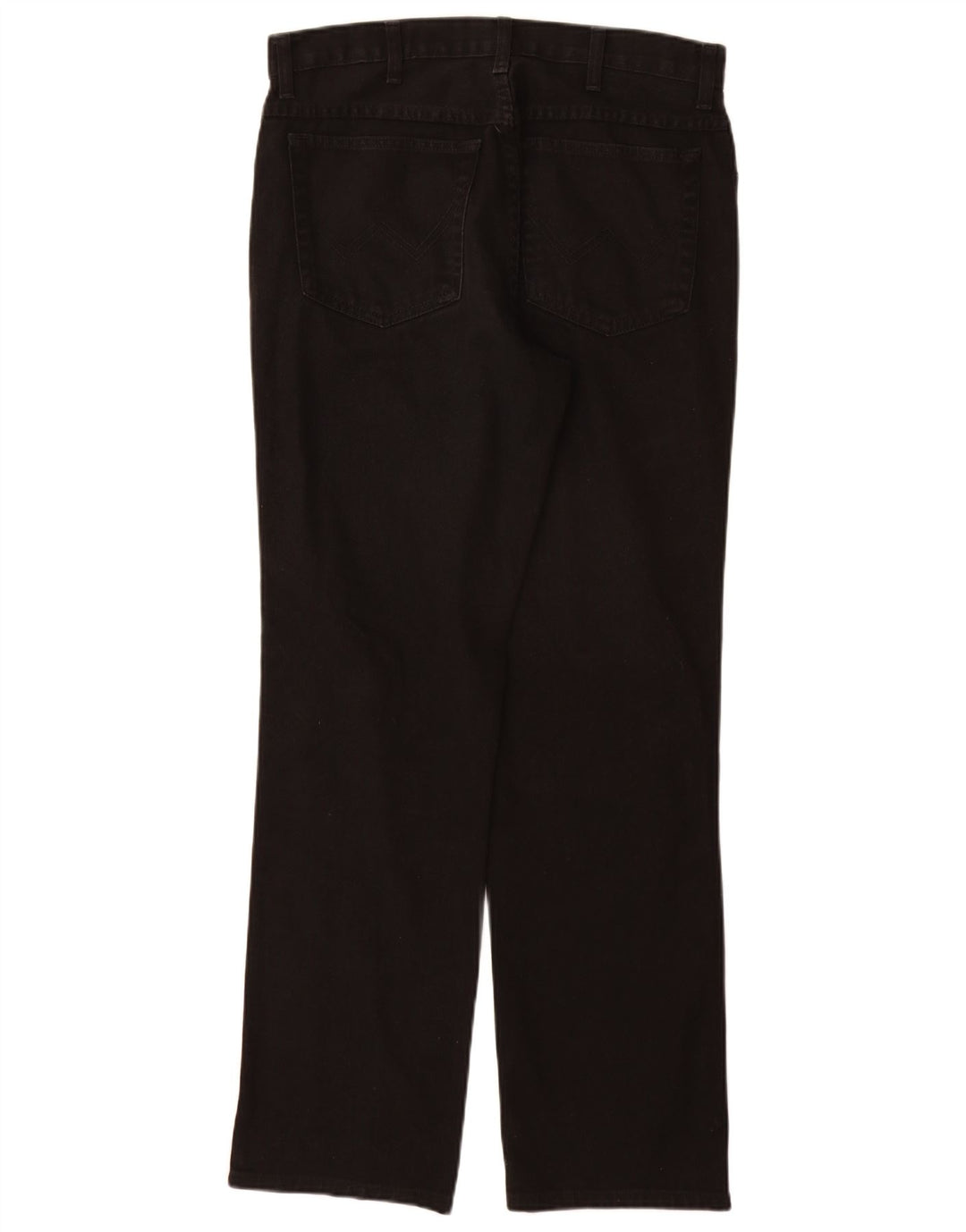 WRANGLER Ανδρικό Texas Straight Jeans W34 L32 Μαύρο βαμβακερό