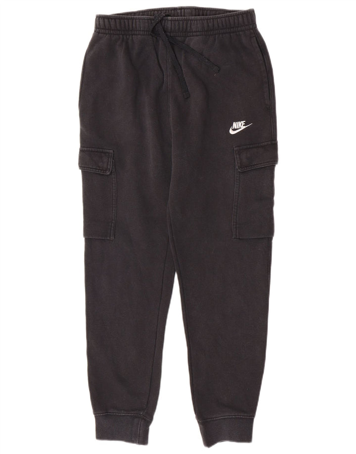 Ανδρική φόρμα Nike Cargo Παντελόνι Joggers Μικρό μαύρο βαμβακερό