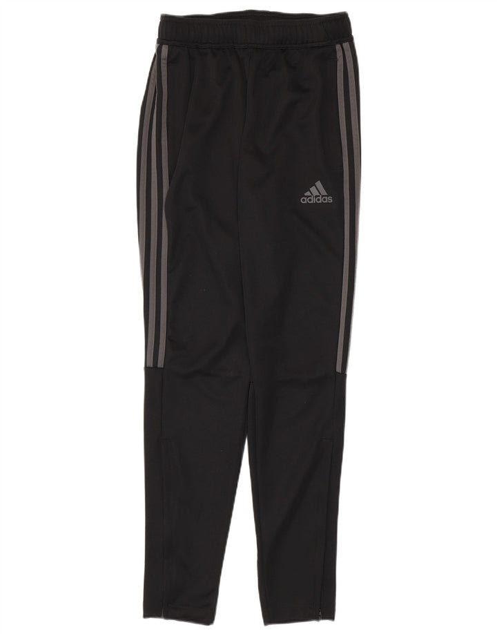 Ανδρική αθλητική φόρμα ADIDAS Παντελόνι μικρού μαύρου πολυεστέρα