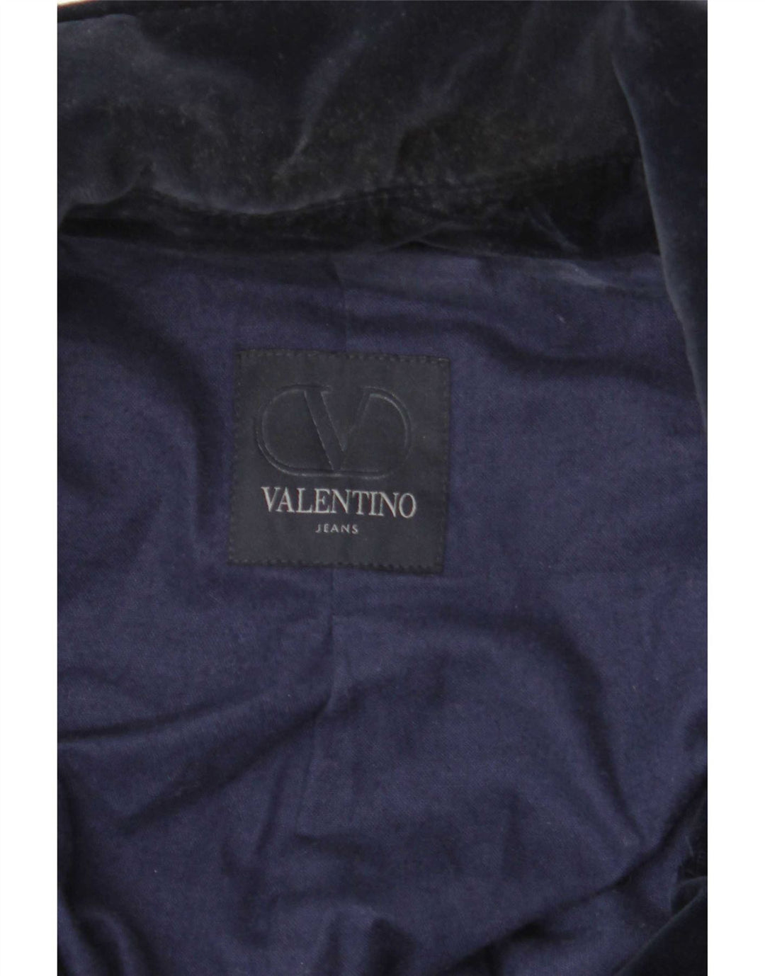 Valentino Γυναικείο παλτό με διπλό στήθος Νούμερο 42 Small Navy Blue