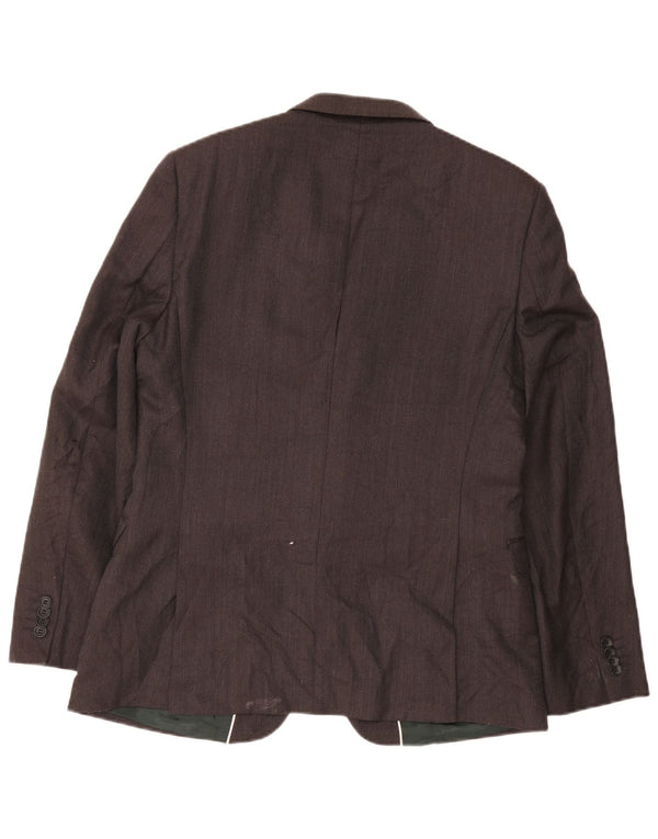 Γαλλικό Connection Ανδρικό μπουφάν Blazer UK 42 XL Classic με γκρι μάλλινο