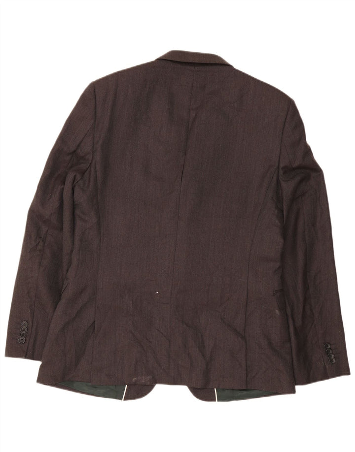 Γαλλικό Connection Ανδρικό μπουφάν Blazer UK 42 XL Classic με γκρι μάλλινο
