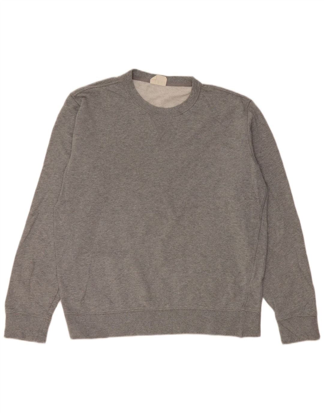 Ανδρικό φούτερ Marks & Spencer Jumper μεγάλο γκρι βαμβακερό