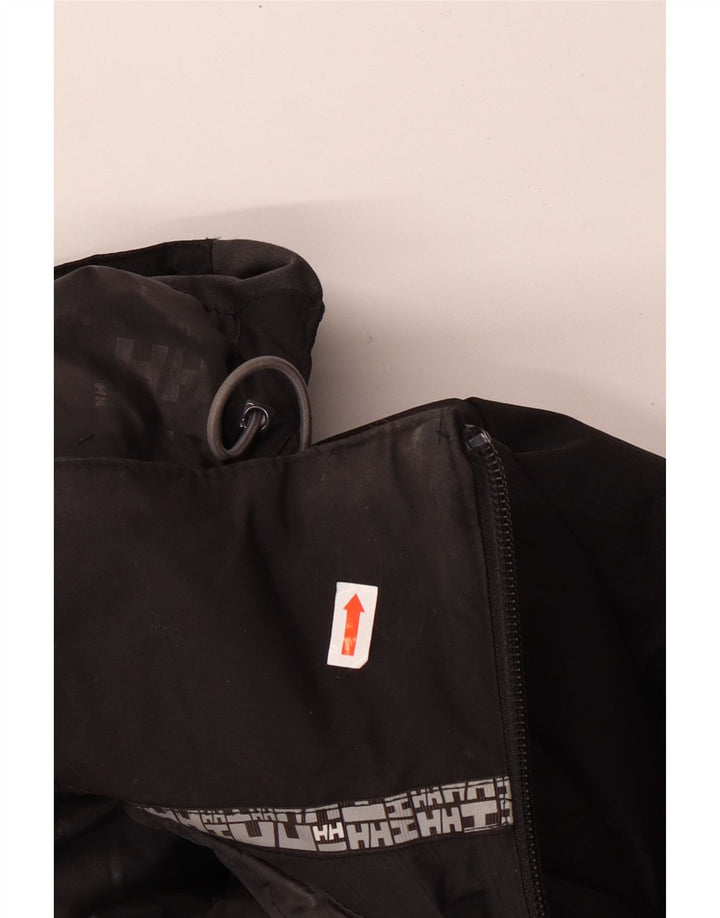 Helly Hansen Ανδρικό μπουφάν με κουκούλα UK 38 Medium Black Nylon