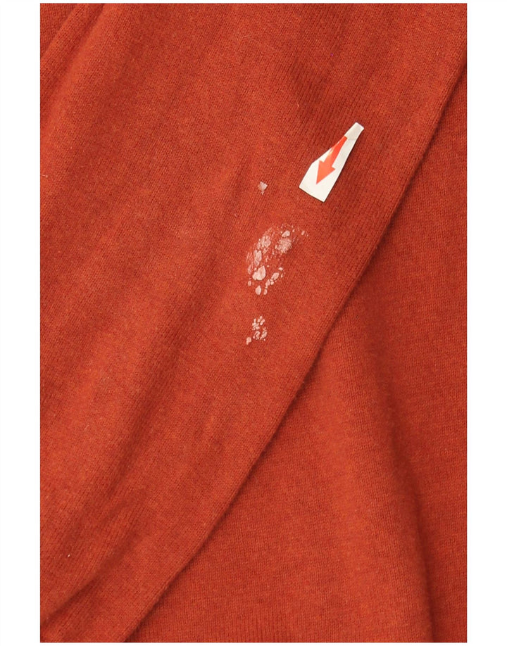 Ανδρικό πουλόβερ Marks & Spencer Boat Neck Jumper Μεσαίο καφέ βαμβακερό
