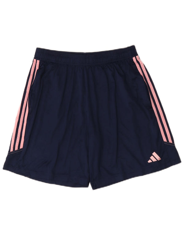 Adidas Γυναικείο Aeroready Sport σορτς UK 18 XL Navy Blue Polyester
