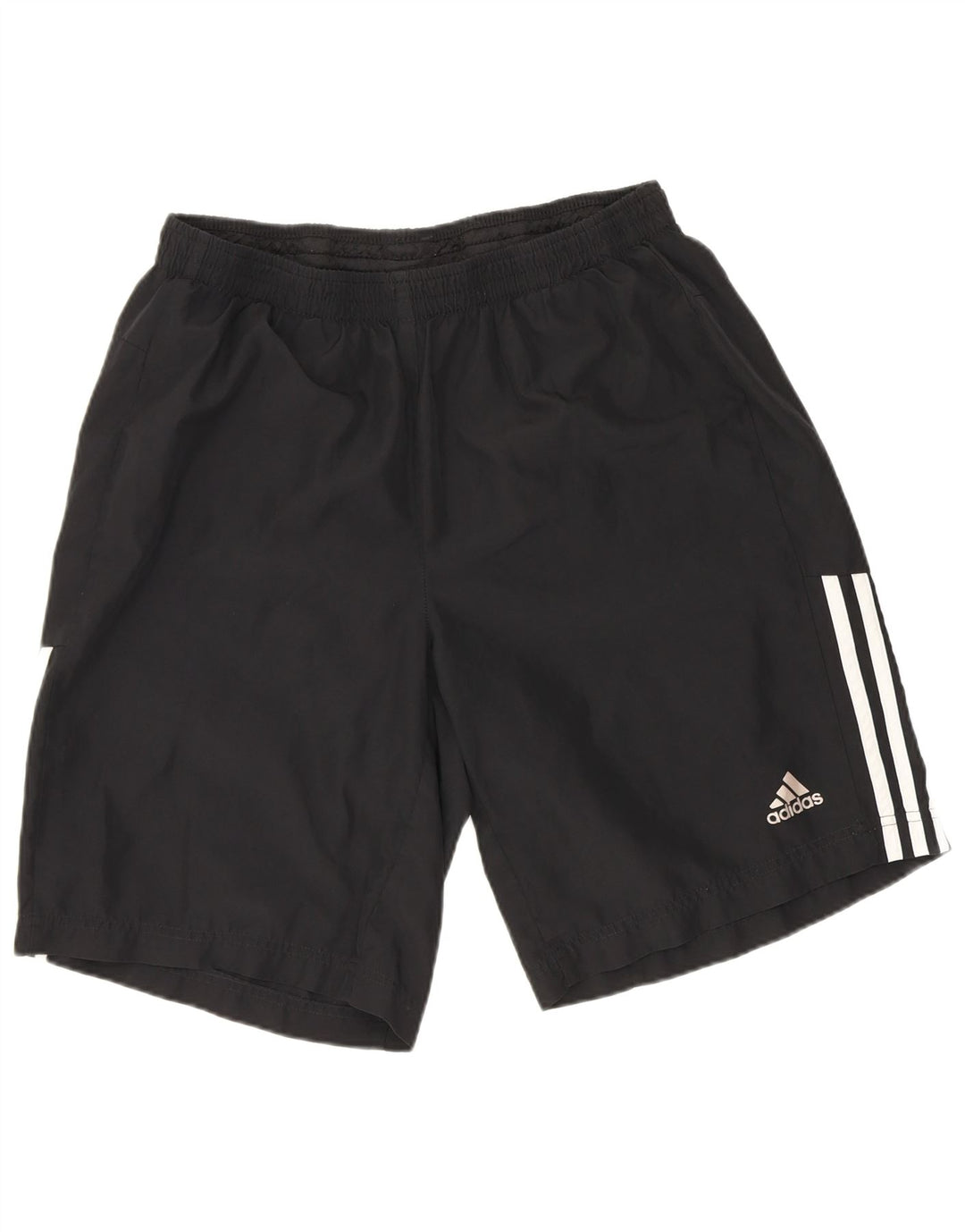 Ανδρικό αθλητικό σορτς Adidas από μεσαίο μαύρο πολυεστέρα