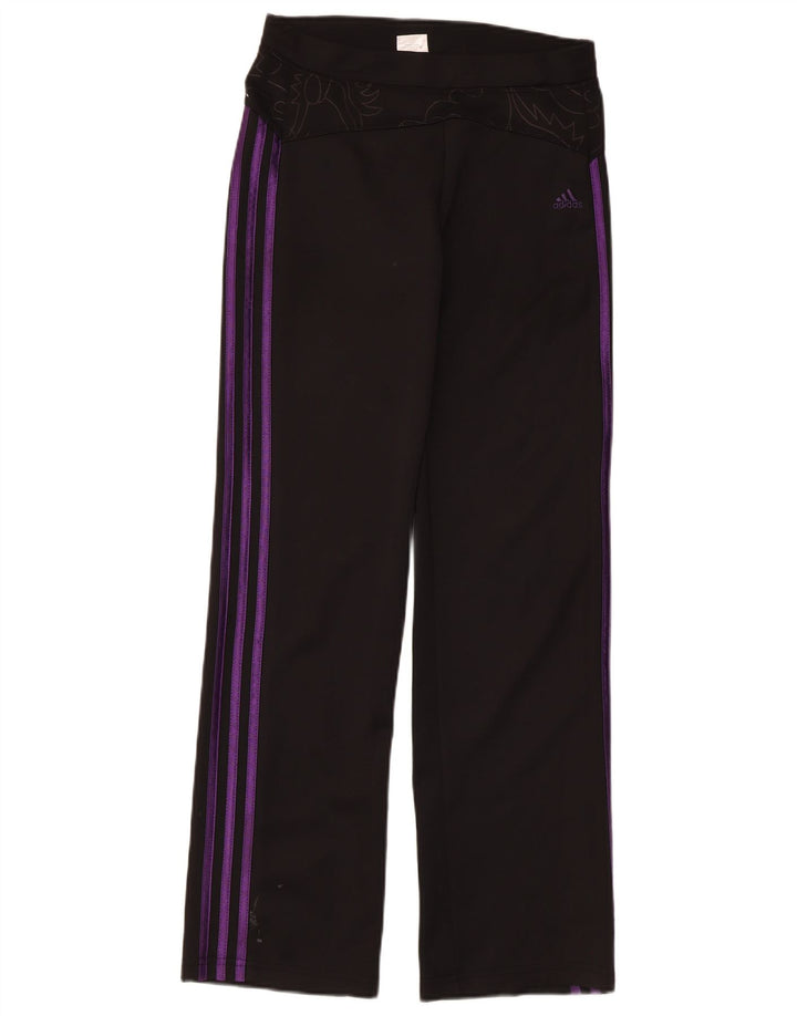 Γυναικεία γραφικά κολάν Adidas UK 14 Large Black Polyester
