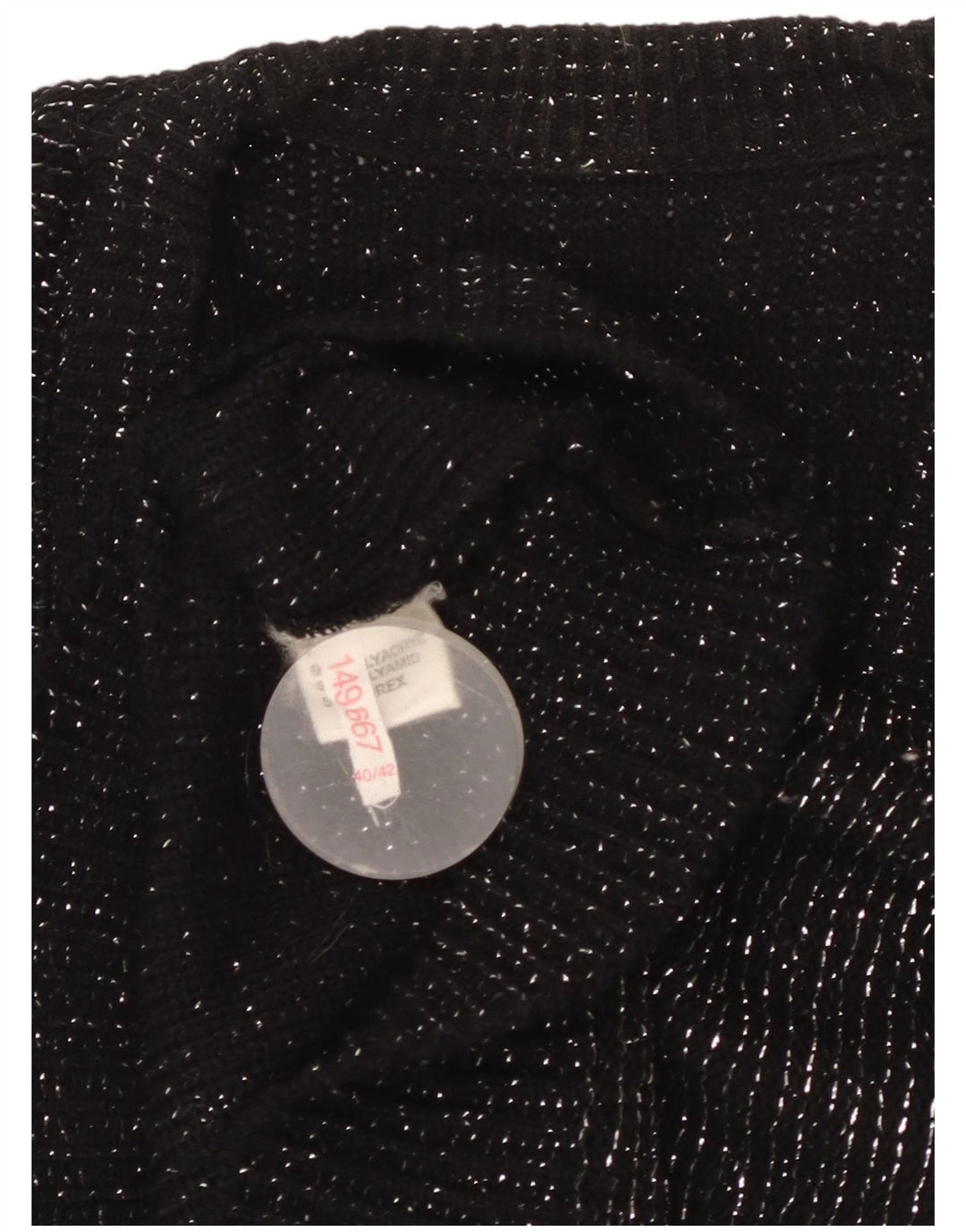 Γυναικείο γιλέκο VINTAGE Tank Top EU 40/42 Ακρυλικό μεσαίου μαύρου χρώματος