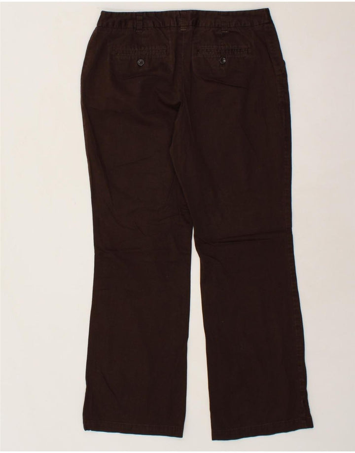 MOSSIMO Womens Straight Chino Trousers US 8 Medium W30 L29 Brown Cotton Vintage Mossimo and Second-Hand Mossimo from Messina Hembry 