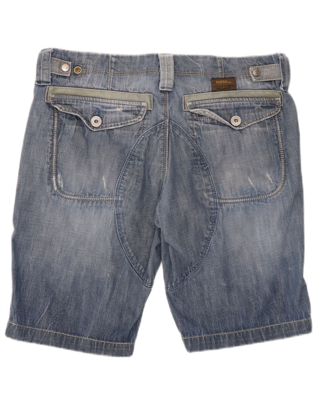 Ανδρικό τζιν σορτς GUESS Cargo W33 Medium Blue