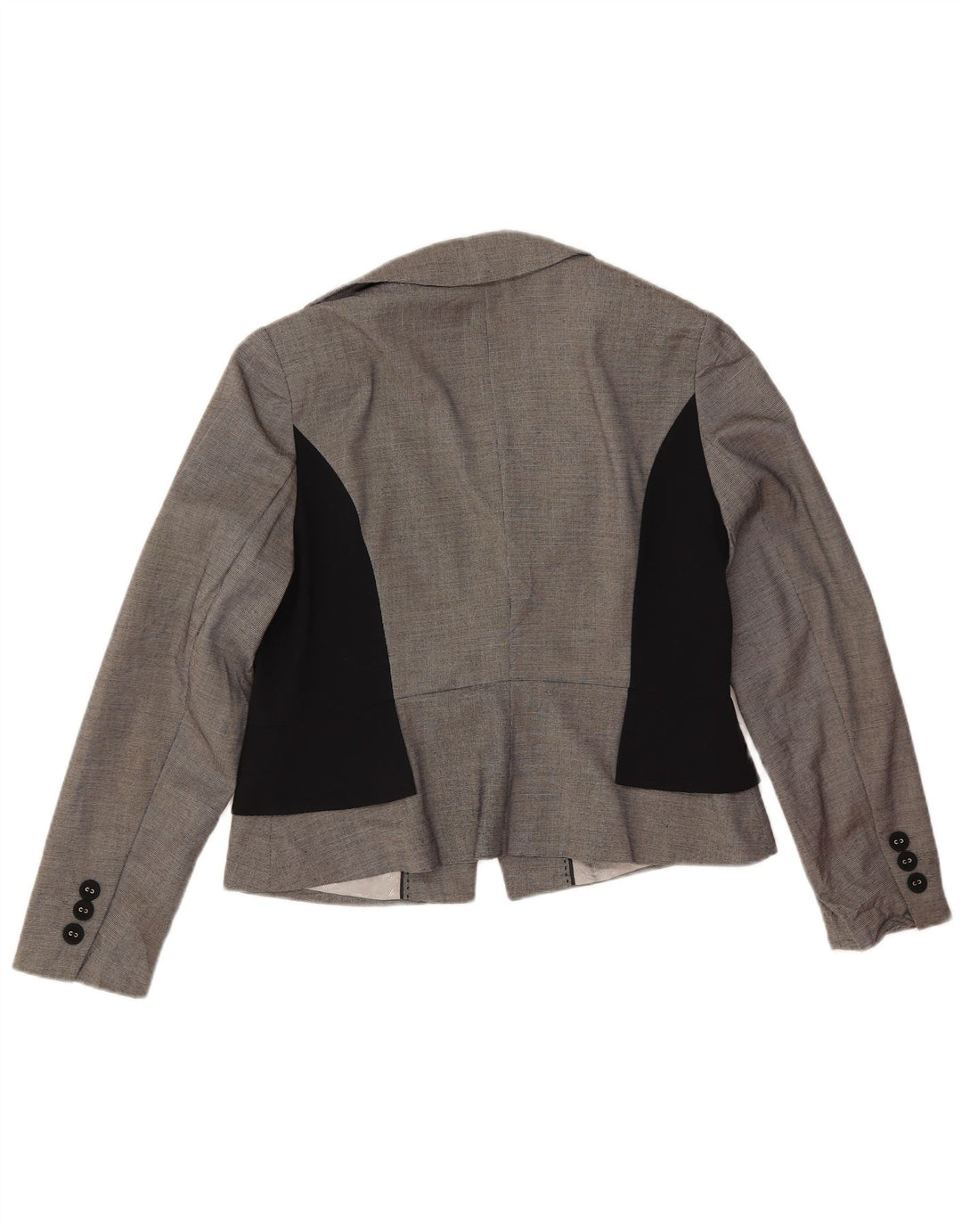 Marks & Spencer Γυναικείο σακάκι μπλέιζερ UK 14 Large Grey Colourblock