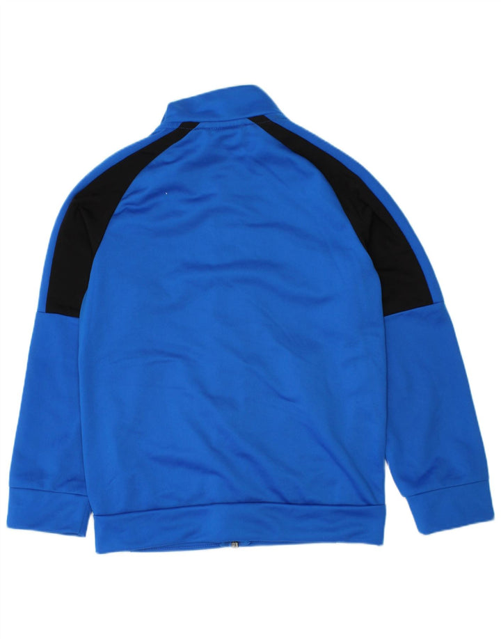 Puma Boys Graphic αθλητική φόρμα Top Jacket 5-6 Years Blue Colourblock