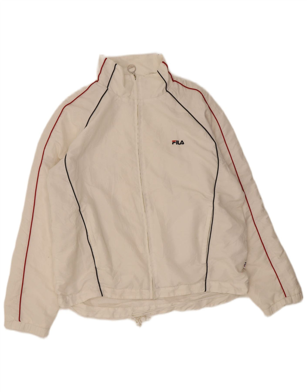 Ανδρική φόρμα Fila Top Jacket XL Λευκός Πολυεστέρας