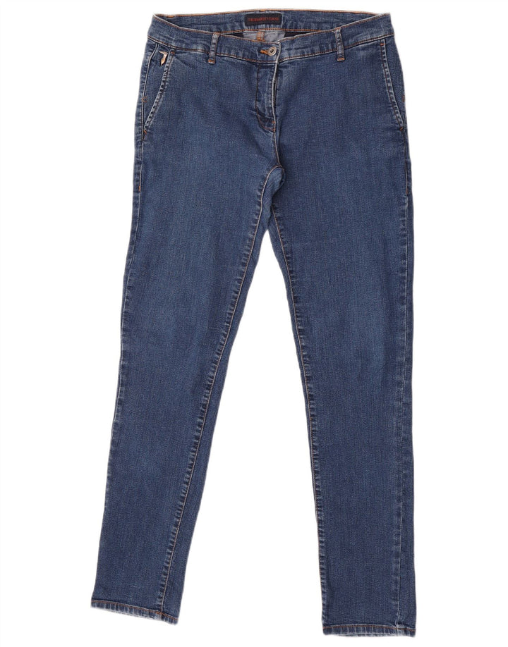 Trussardi Γυναικεία Skinny Jeans IT 40 Small W26 L31 Blue Polyester