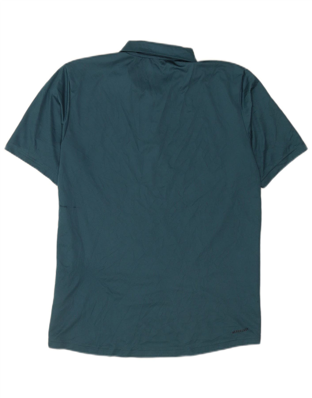 Ανδρικό πουκάμισο Adidas Polo Medium Blue Polyester