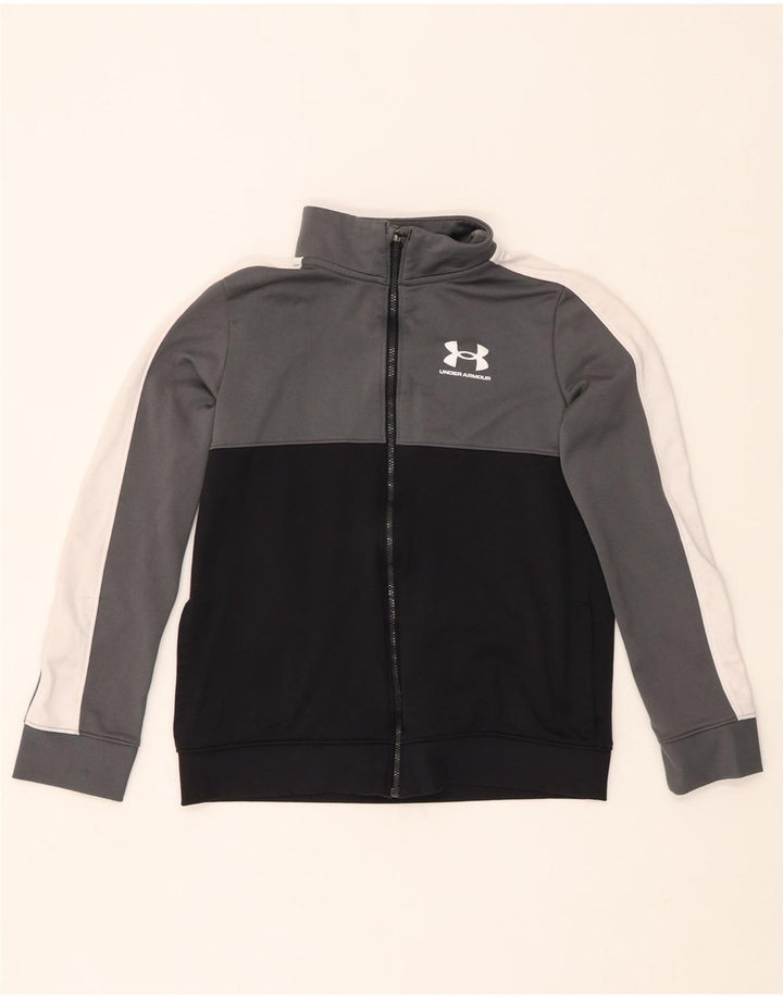 UNDER ARMOUR Boys αθλητική φόρμα φόρμας 9-10 ετών μεσαίο μαύρο χρώμα