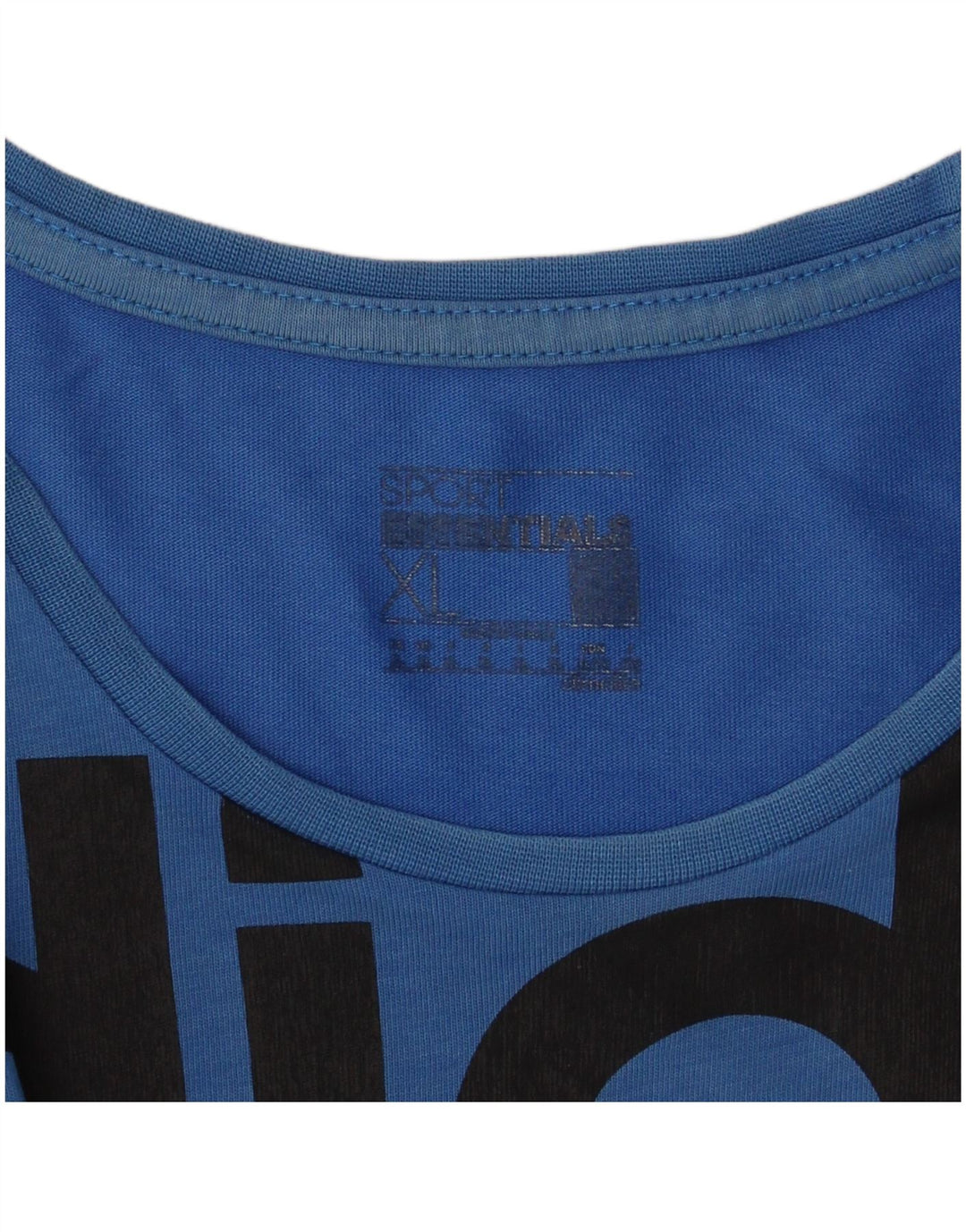 Ανδρικό γραφικό T-Shirt Adidas Climalite Top XL Blue