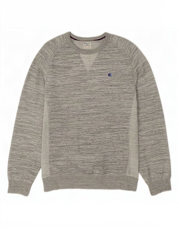 Ανδρικό φούτερ Champion Jumper Μεγάλο γκρι βαμβακερό