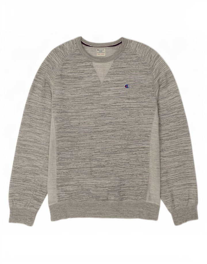 Ανδρικό φούτερ Champion Jumper Μεγάλο γκρι βαμβακερό