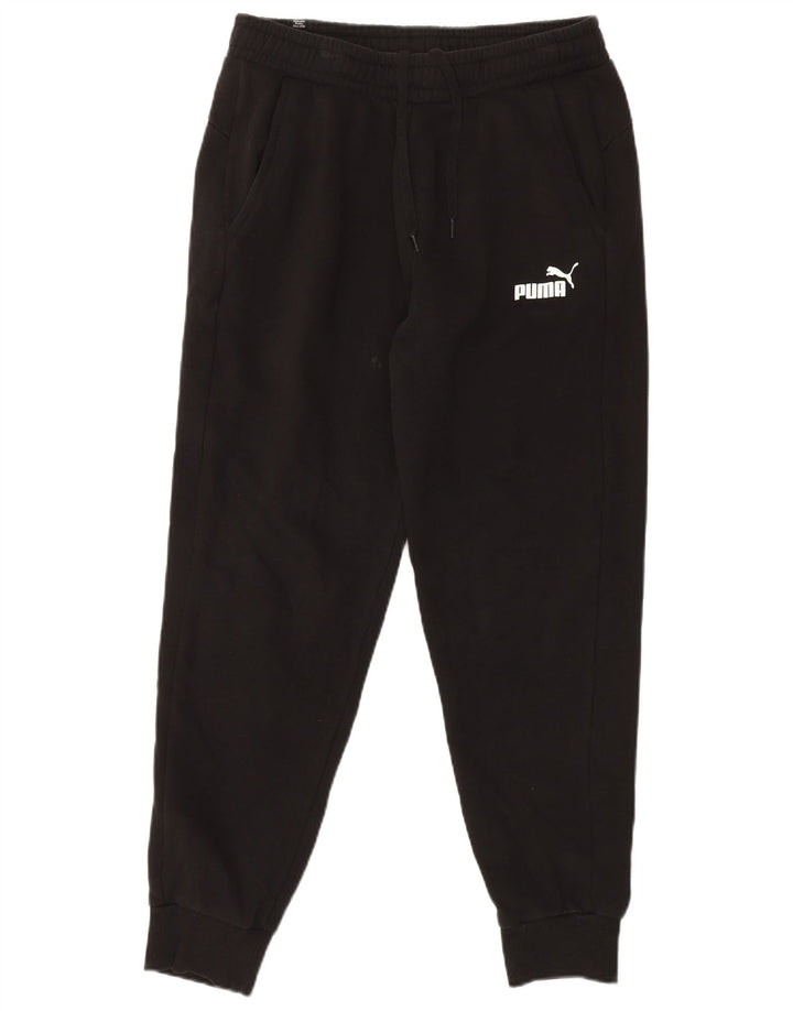 Ανδρική αθλητική φόρμα PUMA παντελόνι Joggers μεγάλο μαύρο βαμβακερό