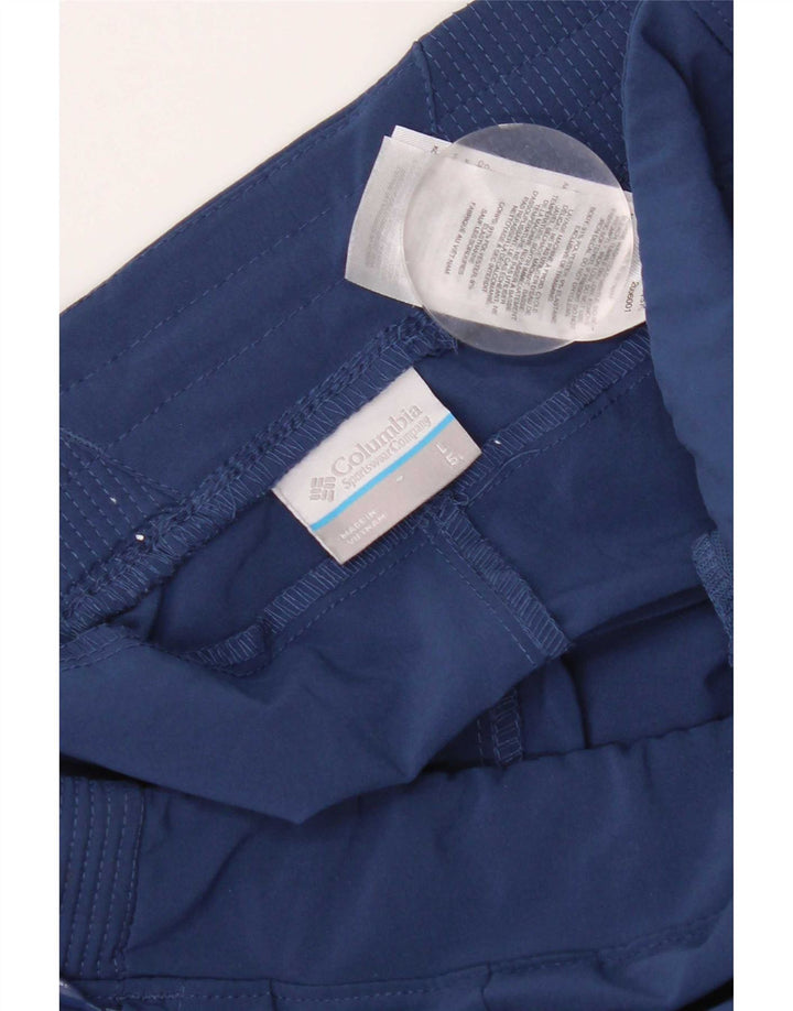 Columbia Γυναικείο Casual Σορτς Μεγάλο W32 Navy Blue Polyester