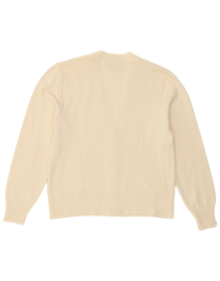 Γυναικείο πουλόβερ Lucia Cardigan UK 14 Medium Off White Πολυακρυλικό