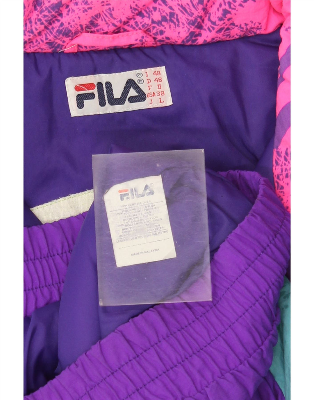 Ανδρικό μπουφάν FILA Loose Fit Ski IT 48 Medium πολύχρωμο Colourblock
