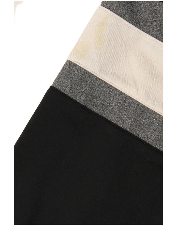 REEBOK Ανδρική φόρμα γυμναστικής με γραφική φόρμα επάνω σακάκι μικρό μαύρο χρώμα