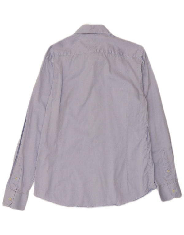 Ανδρικό πουκάμισο Massimo Dutti Μέγεθος 41 Medium Blue Argyle/Diamond
