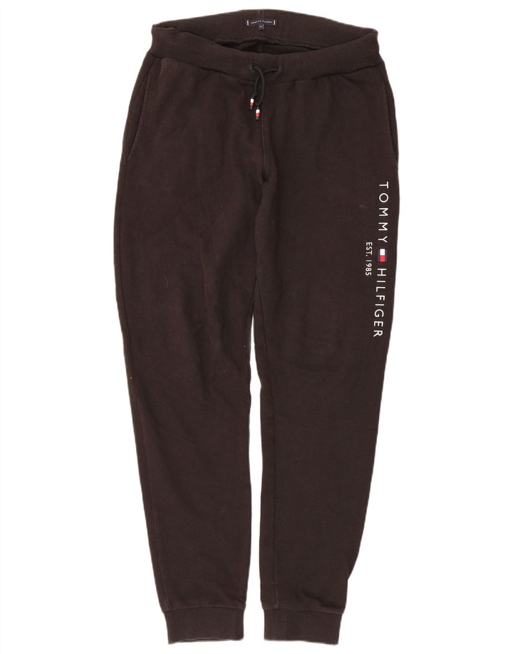 TOMMY HILFIGER Boys Graphic αθλητική φόρμα παντελόνι Joggers 15-16 ετών Μαύρο