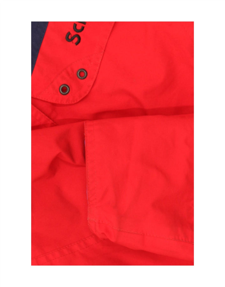 SCHOFFEL Γυναικείο αδιάβροχο μεγάλου μεγέθους UK 10 Small Red Colourblock Πολυεστέρας