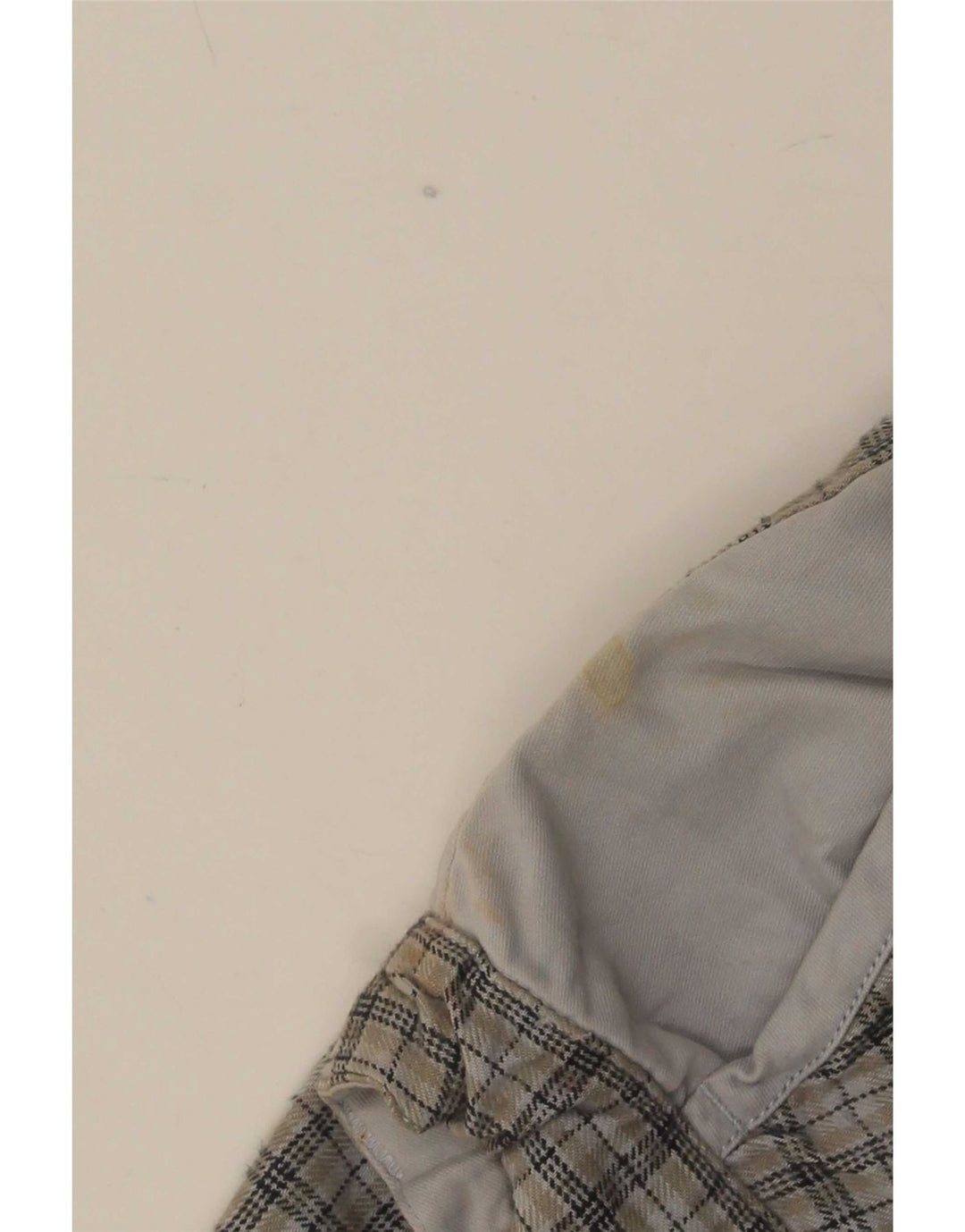 Think Pink Ανδρικό ίσιο παντελόνι Chino Large W36 L32 Grey Check